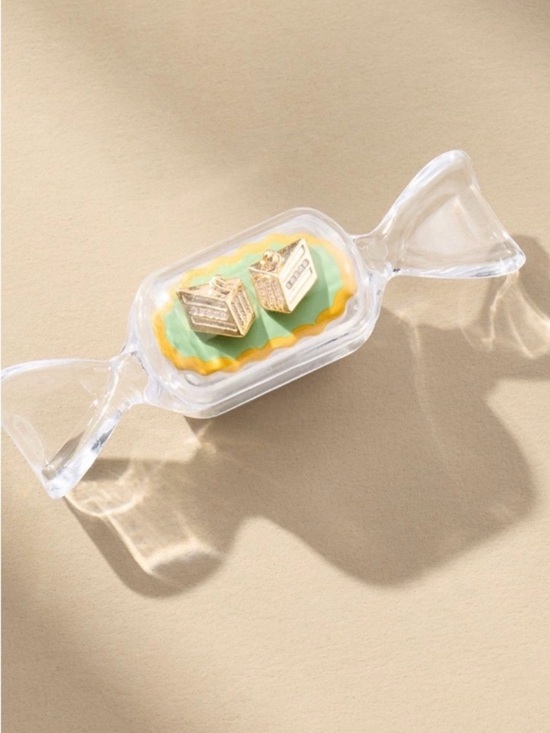 Anthropologie Jewelry - NWT Anthropologie Pie Icon Stud Earrings